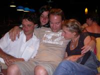 IMGP2452 Au billard - Xavier, Roulie, Arnaud, Marine 
